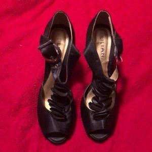 Liliana peep toe heels